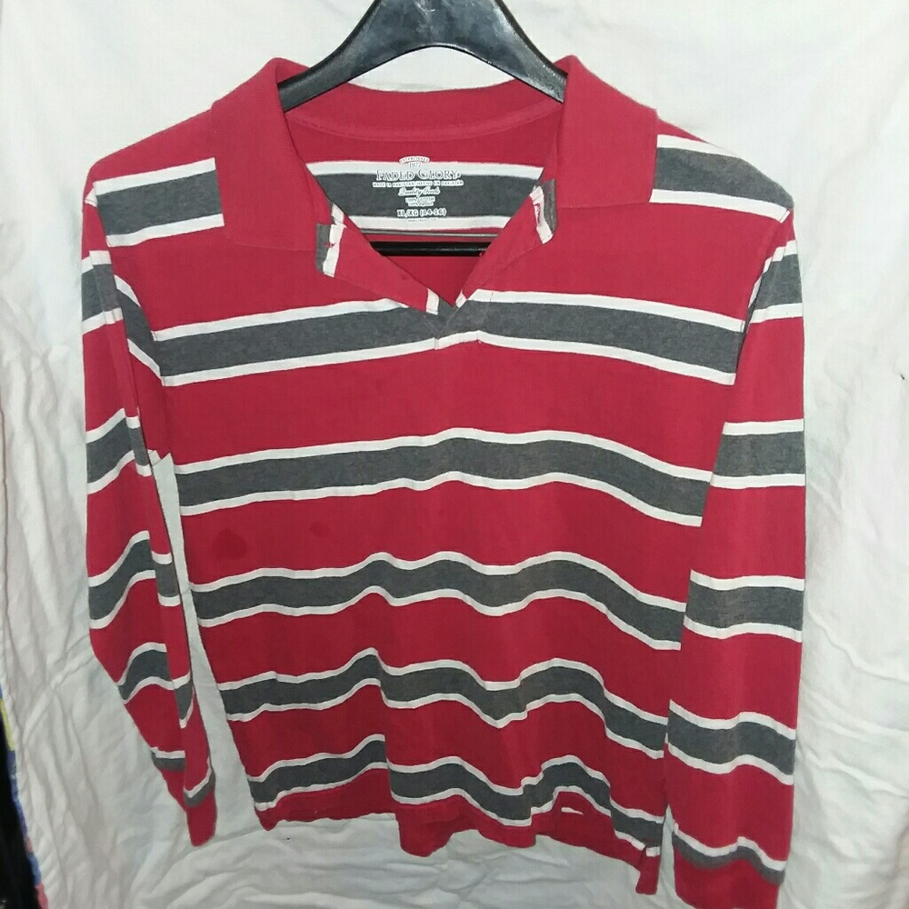 Boys long sleeve polo shirt